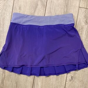 Lululemon Athletica Purple Mini Skirt